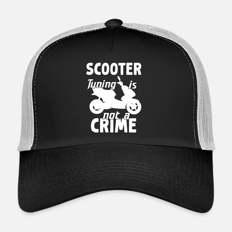 Scooter Tuning is not a crime Trucker Cap