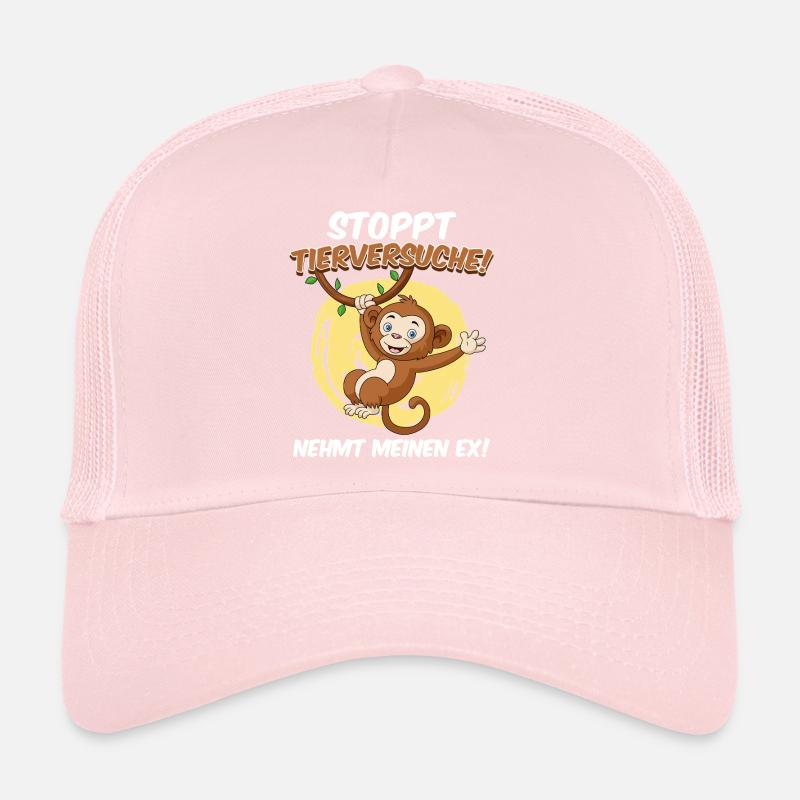Animal welfare STOP ANIMAL TESTING TAKE MY EX Trucker Cap