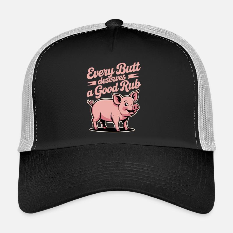 BBQ Griller Grilling Saying Funny Trucker Cap