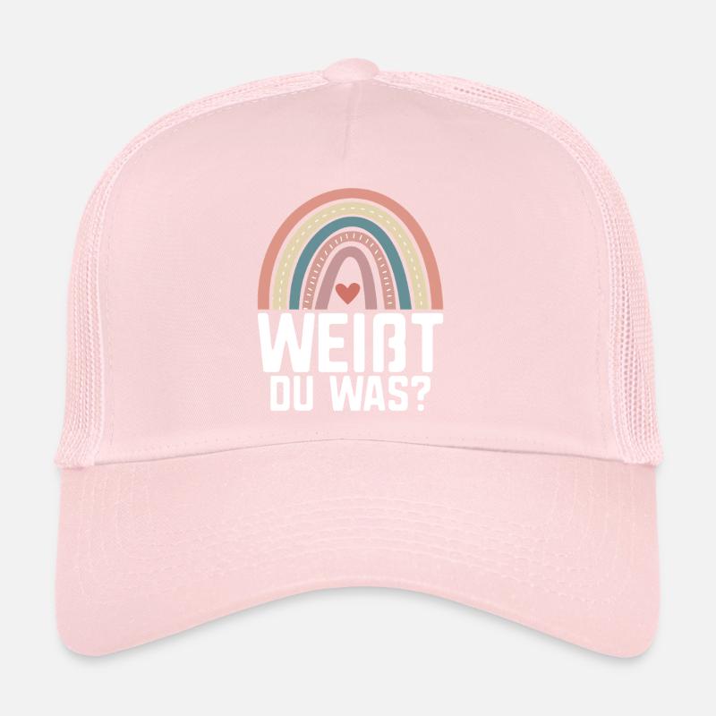 Große Schwester Verkündung Ankündigung Regenbogen Trucker Cap