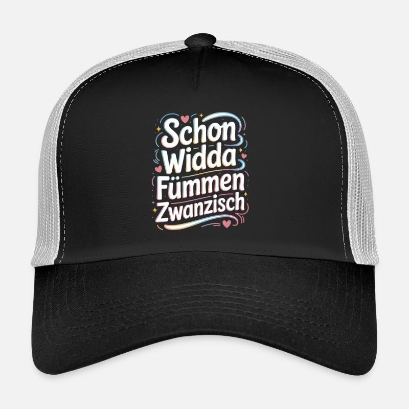 Schon Widda Fümmen Zwanzisch 50. Geburtstag Trucker Cap
