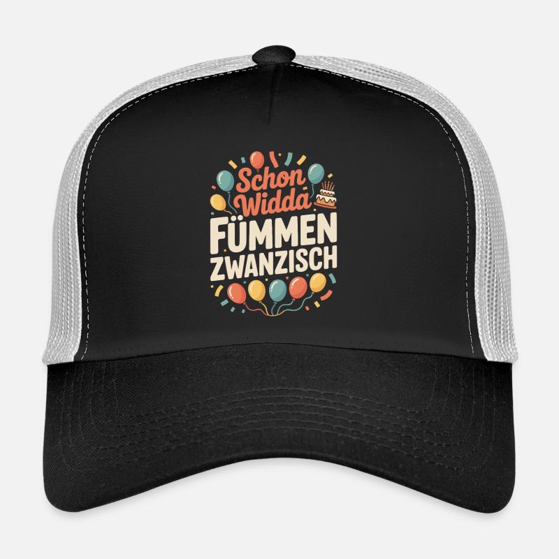 Schon Widda Fümmen Zwanzisch 50. Geburtstag Trucker Cap