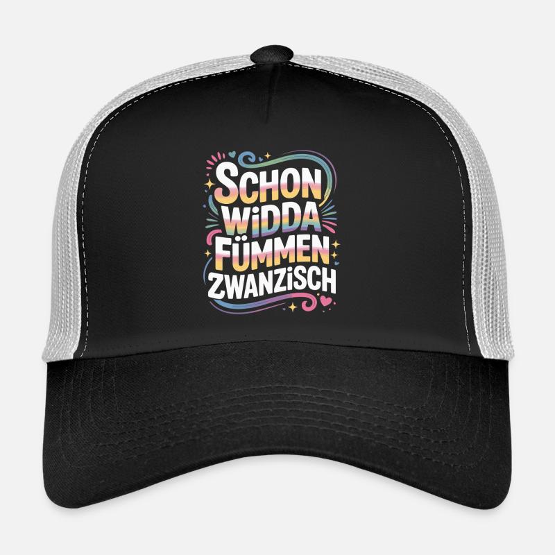 Schon Widda Fümmen Zwanzisch 50. Geburtstag Trucker Cap