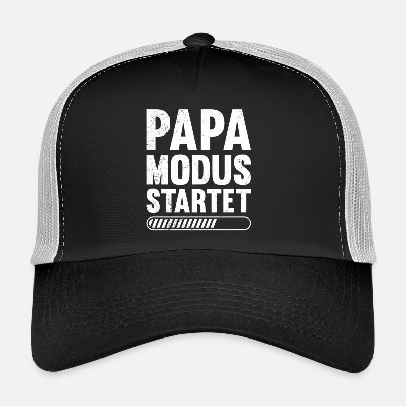 Bientôt papa, le mode papa démarre Drôle Casquette trucker 