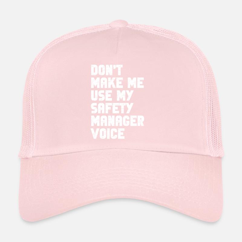 Responsable de la sécurité disant que le travail du service de sécurité est drôle Casquette trucker 