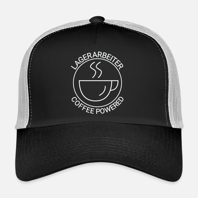 Lagerarbeiter Coffee Powered Trucker Cap
