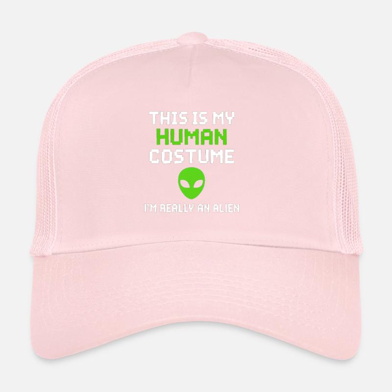 Alien Humour Costume Statement Trucker Cap