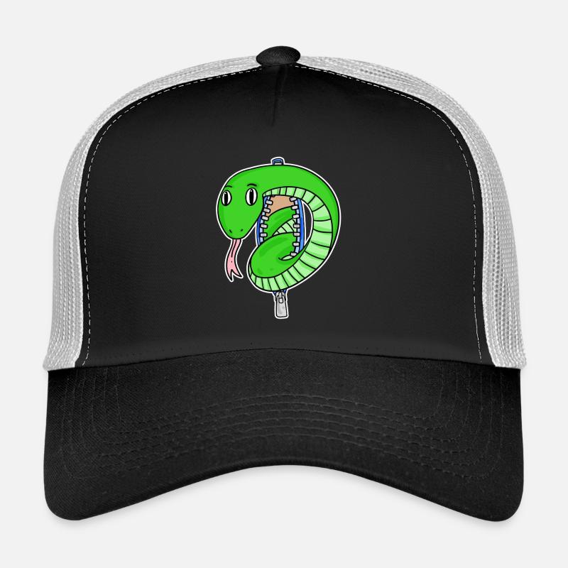 cute snake Trucker Cap