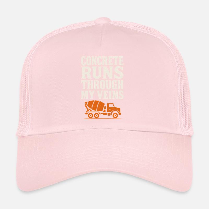 Road Construction Team Asphalt Concrete Team Trucker Cap