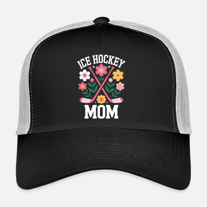 Eishockey Spruch Eishockey Mom Eishockey Geschenk Trucker Cap