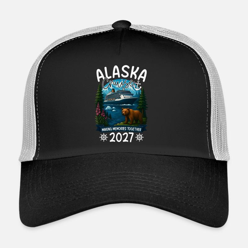 Croisière en Alaska 2027 Casquette trucker 