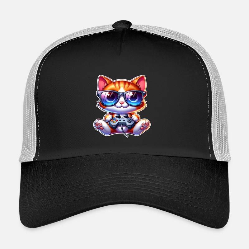 Chat de jeu Casquette trucker 