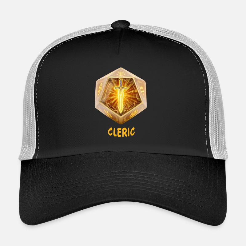D20 with Holy Sword – Cleric Fantasy Trucker Cap