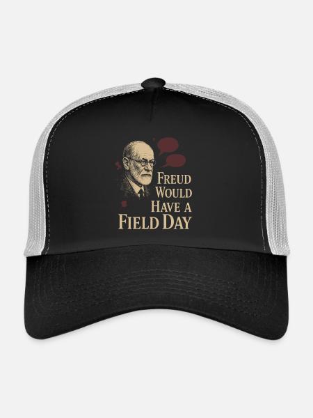 Future psychologist diagnose me - Trucker Cap - black/stone grey - Front