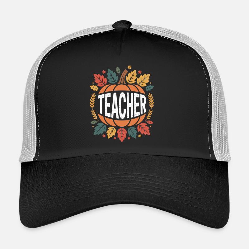Citrouille d’automne Casquette trucker 