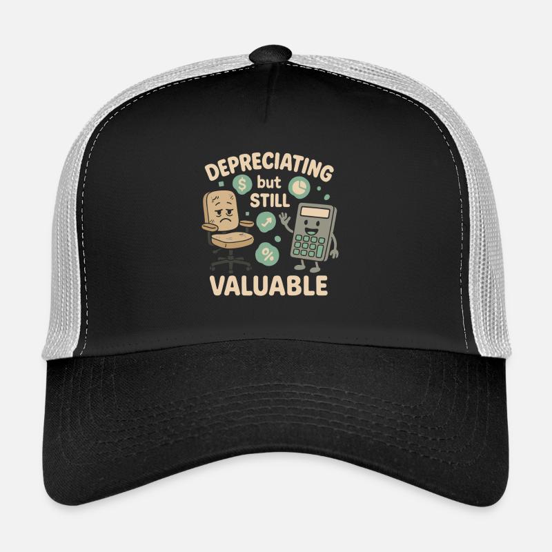 Buchhaltungsstudent Cpa Im Training Excel -witze - Trucker Cap - Schwarz/Steingrau