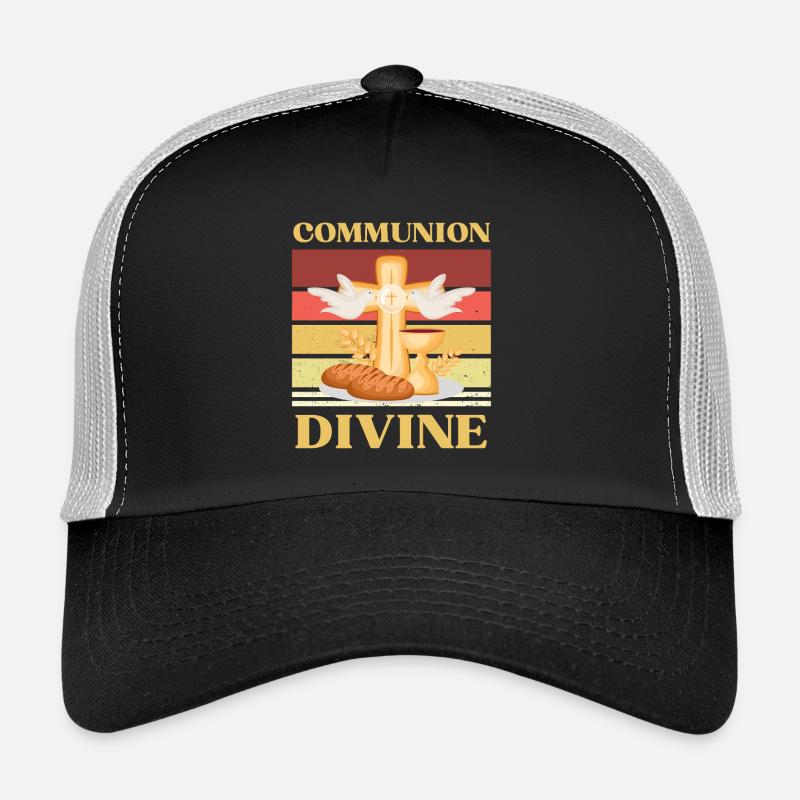 DIVINE COMMUNION - FIRST COMMUNION Trucker Cap
