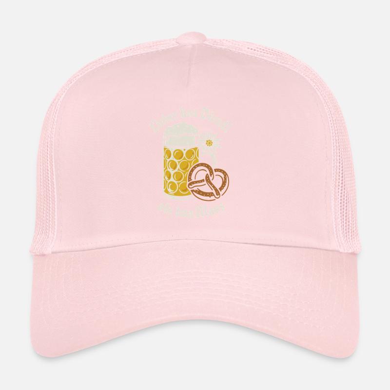 Lieber koa Dirndl als koa Mass - Bier und Gaudí Casquette trucker 