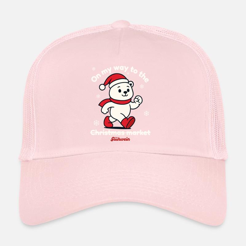 Marché de Noël - Vin chaud Polar Bear Casquette trucker 