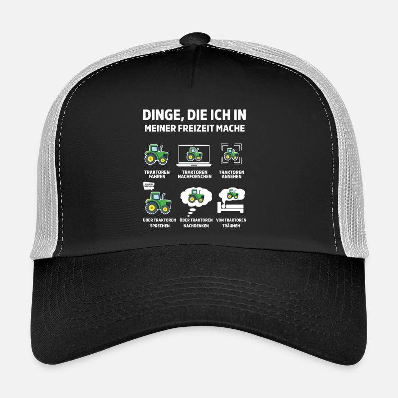 Things I do in my spare time Tractor Trucker Cap