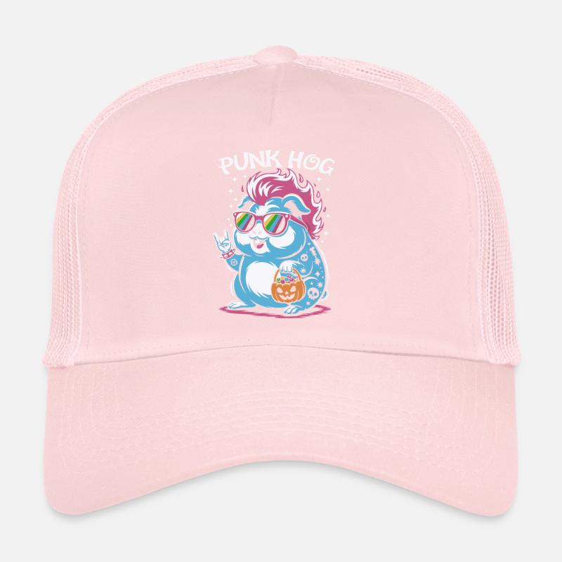 Déguisement de cochon d’Inde hamster punk Casquette trucker 