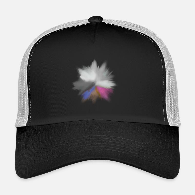 Color explosion watercolor design Trucker Cap