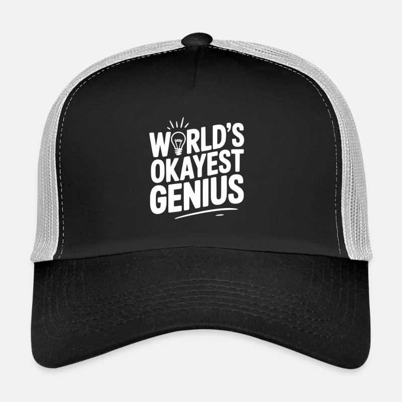 Le génie le plus correct du monde Casquette trucker 