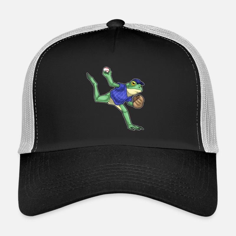Frog Baseball Gant de baseball Casquette trucker 