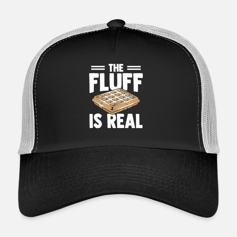 Waffles Food Candy Fluff Is Real Trucker Cap