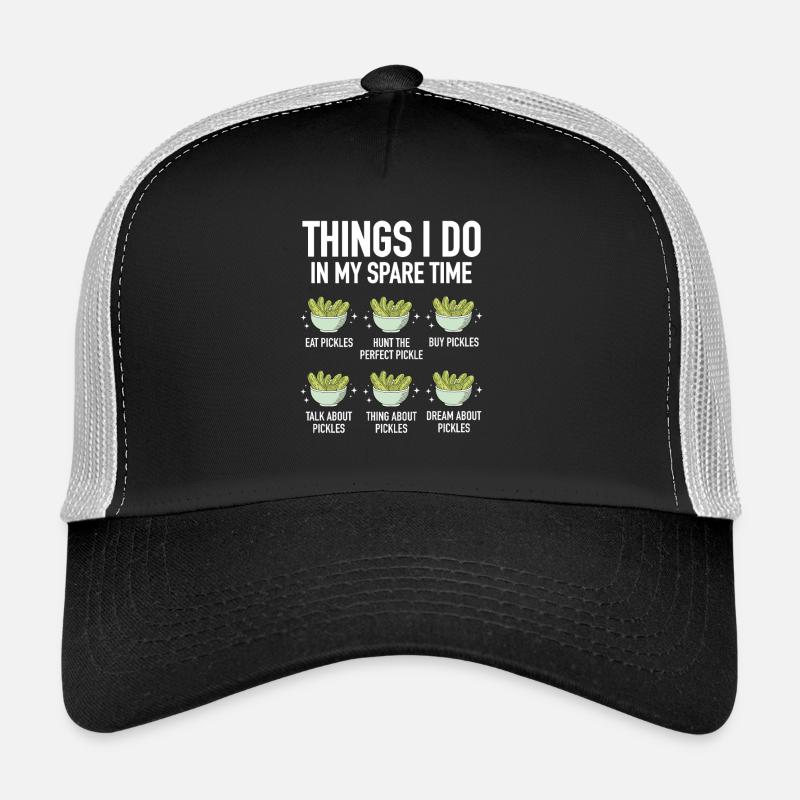 Cucumber Lover Fresh Vegetables Healthy Snack Trucker Cap