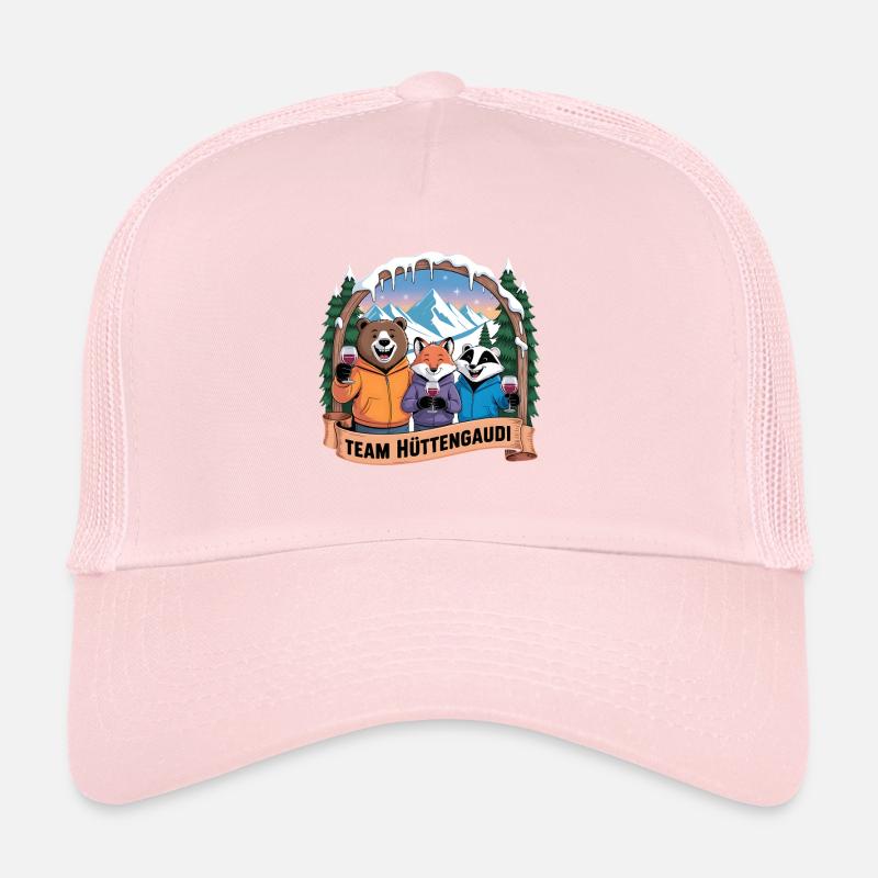 Soirée d’équipe Vacances de ski Ski & Snowboarder Après-ski Casquette trucker 