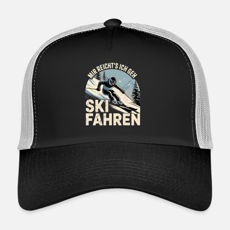 Après Ski Skiing Skiers Skiing Trucker Cap