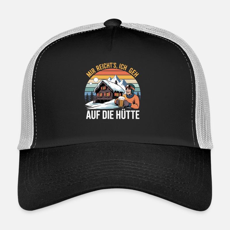Après Ski Skiing Skiers Skiing Trucker Cap