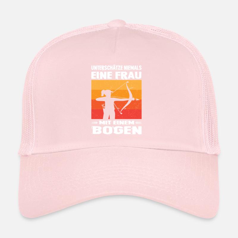 Bogenschießen Geschenke Bogenschützin Bogensport Trucker Cap