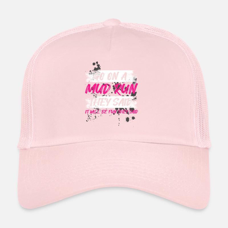 Participez à une course dans la boue Schlammlauf Mud Run Muddy Race Casquette trucker 