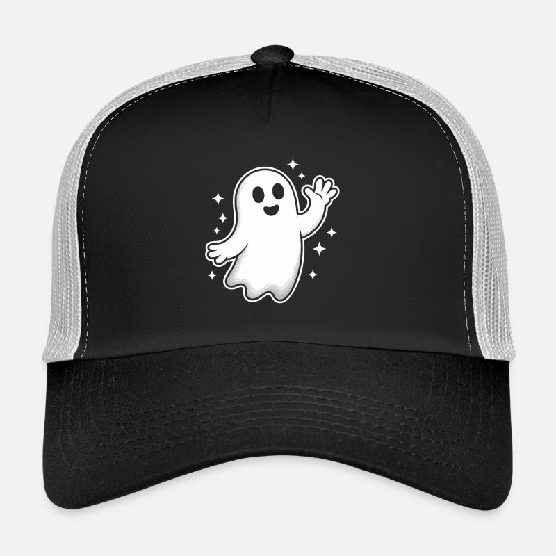 Design effrayant d’Halloween Casquette trucker 