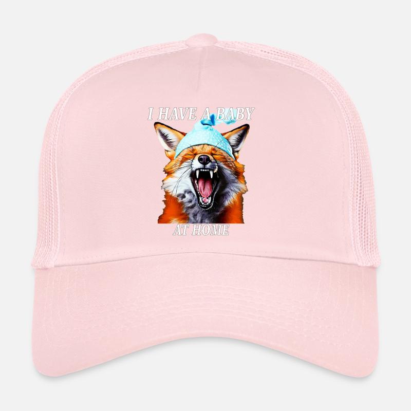 FUCHS J’AI UN BÉBÉ À LA MAISON Casquette trucker 