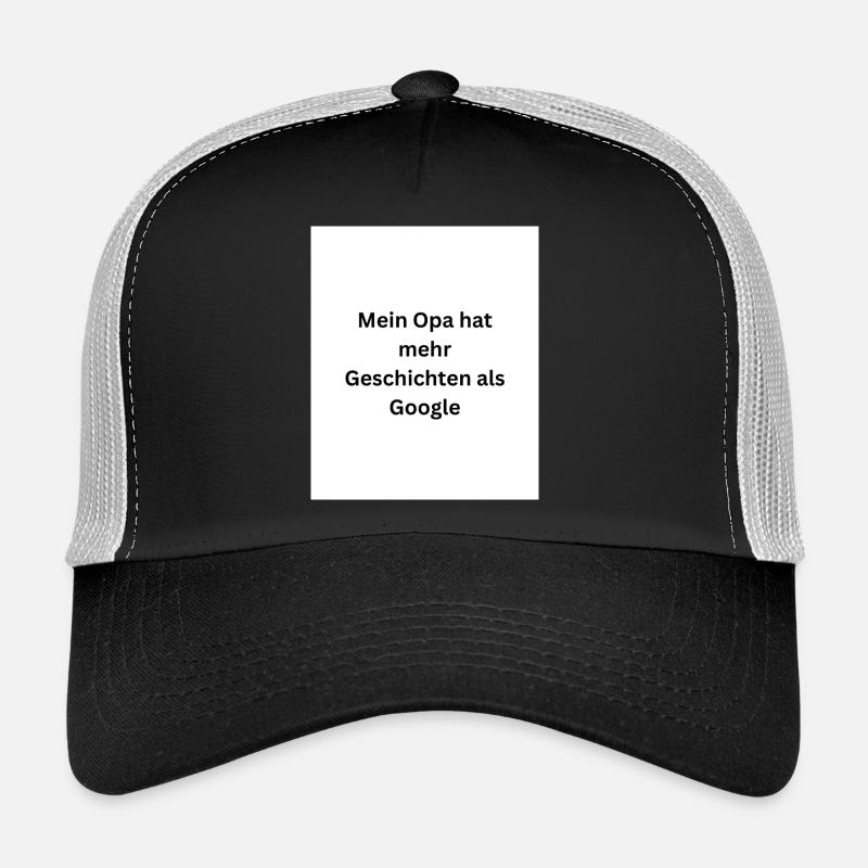 Grand-père bat Google Casquette trucker 