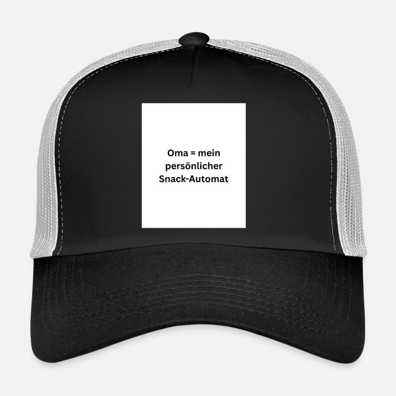Oma Snack Automat Spruch Trucker Cap