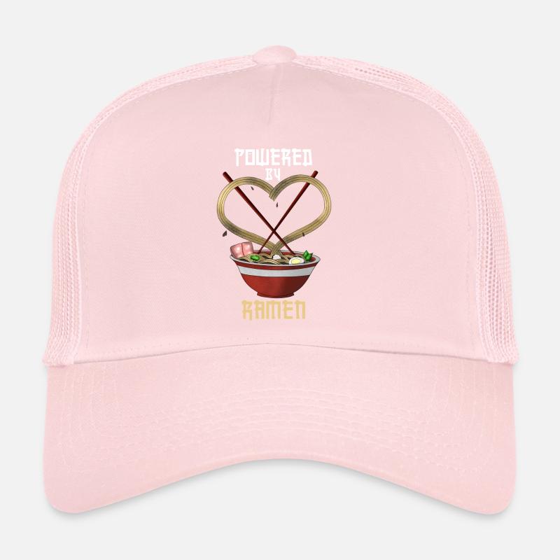 Powered by Ramen Funny Tee Trucker Cap