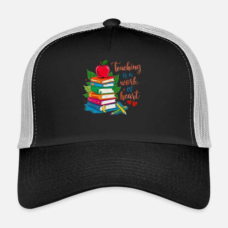 Enseignant Bokstack et Hjärta Casquette trucker 
