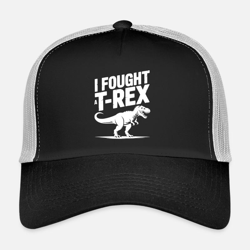 J’ai combattu un T-Rex Casquette trucker 