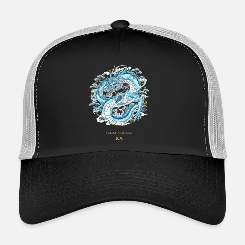 Brise céleste Dragon du vent céleste Casquette trucker 