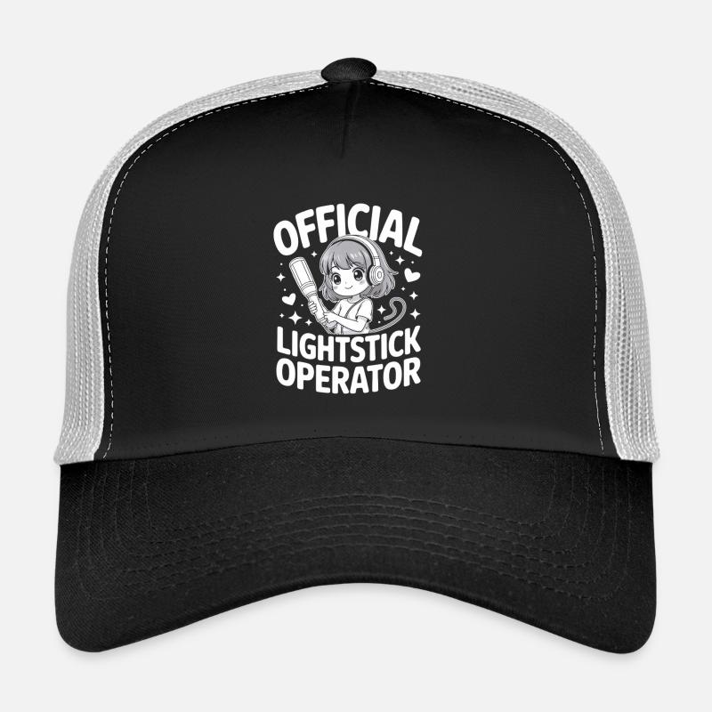 K-Pop Fan Lightstick Corée Casquette trucker 