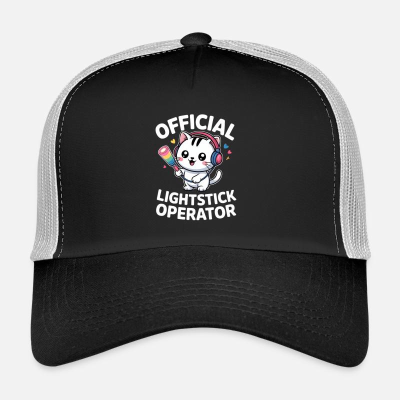 K-Pop Fan Lightstick Corée Casquette trucker 
