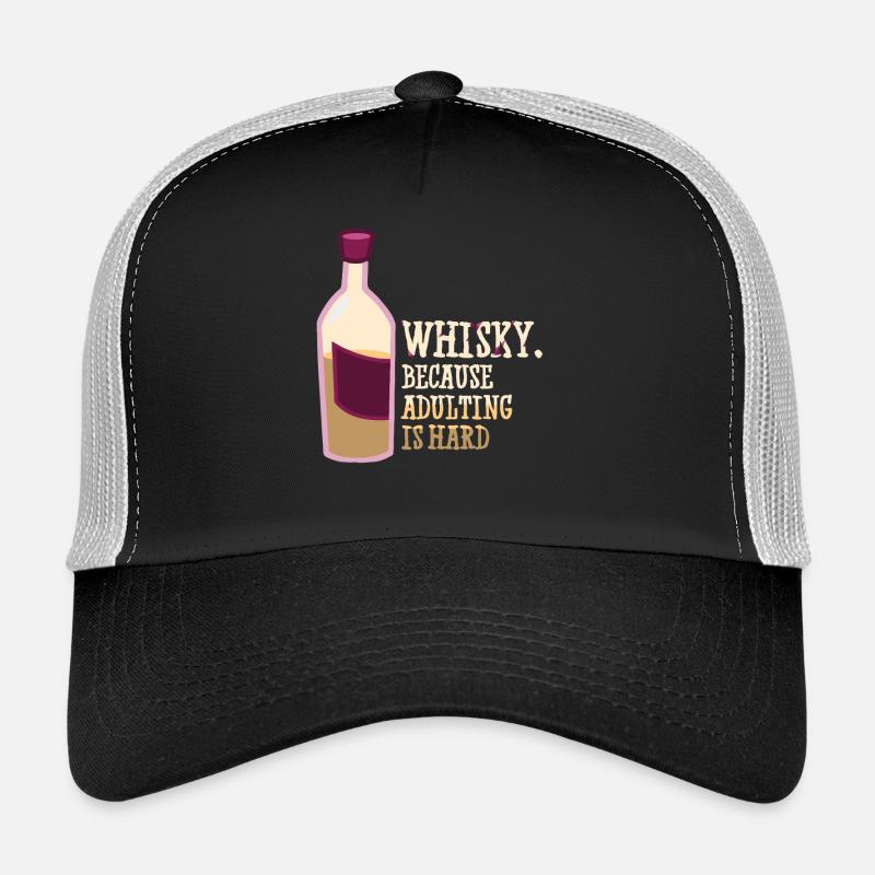 Whiskey Saying Whiskey Drinker Whiskey Lovers Trucker Cap