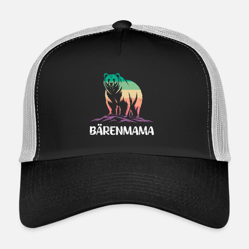 Future maman MAMAN OURS Bientôt maman Drôle Casquette trucker 