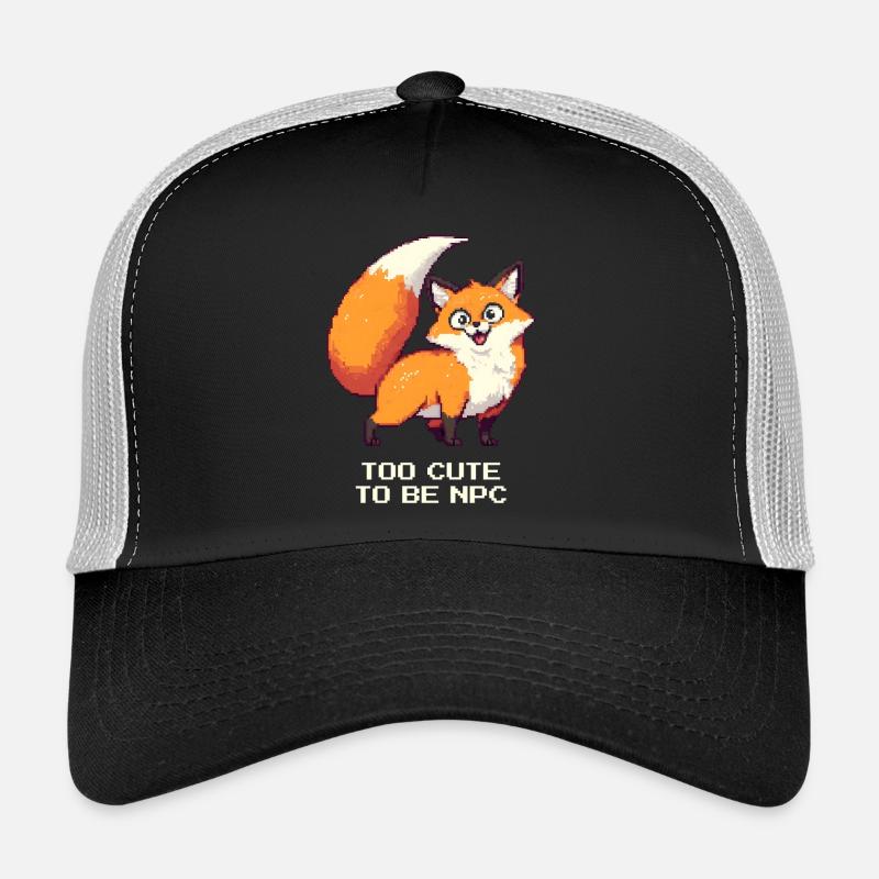 Derpy Fuchs mit Main-Character-Energy Trucker Cap