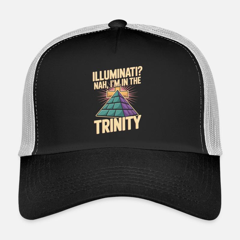 Christian Illuminati In The Trinity Trucker Cap
