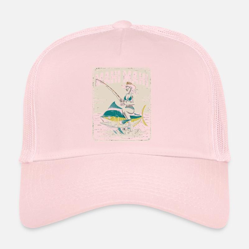 Mahi Mahi Beach Angler Rétro Casquette trucker 